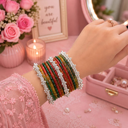 Jewellery Storage Box with Bangles & Earrings