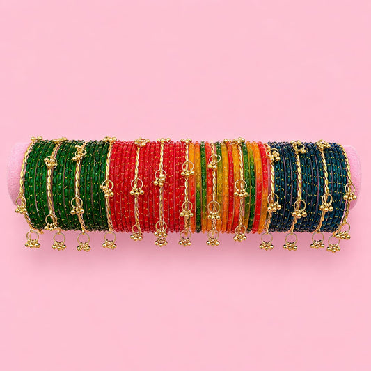 raindrop with twisted bangles set ( 4 dozens+13)