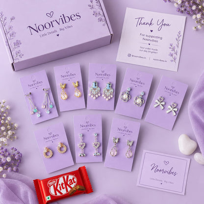 Set of 8 Unique designs with a chocolate and Personalised card